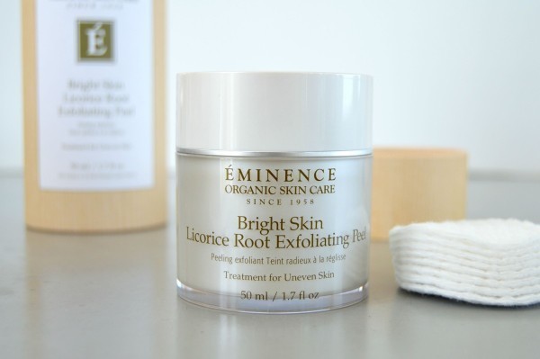 bright skin licorice root exfoliating peel